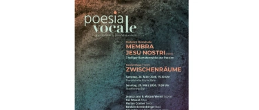Event-Image for 'Membra Jesu Nostri / Zwischenr&auml;ume'