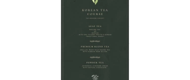 Event-Image for 'Korean Tea & Desserts Omakase Course Menu'