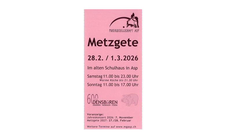 Event-Image for 'Metzgete Musikgesellschaft Asp'