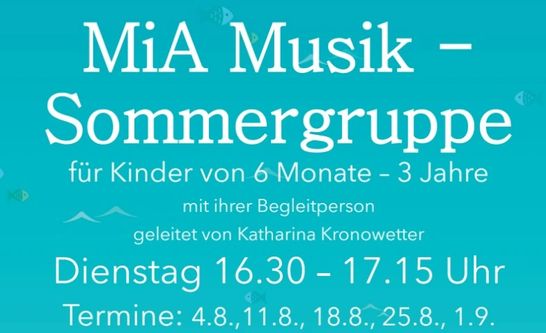 MiA Musik - Sommergruppe Tickets