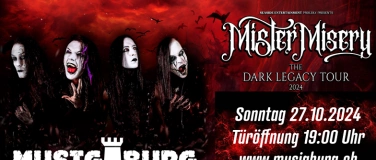 Event-Image for 'MISTER MISERY - The Dark Legacy Tour 2024'