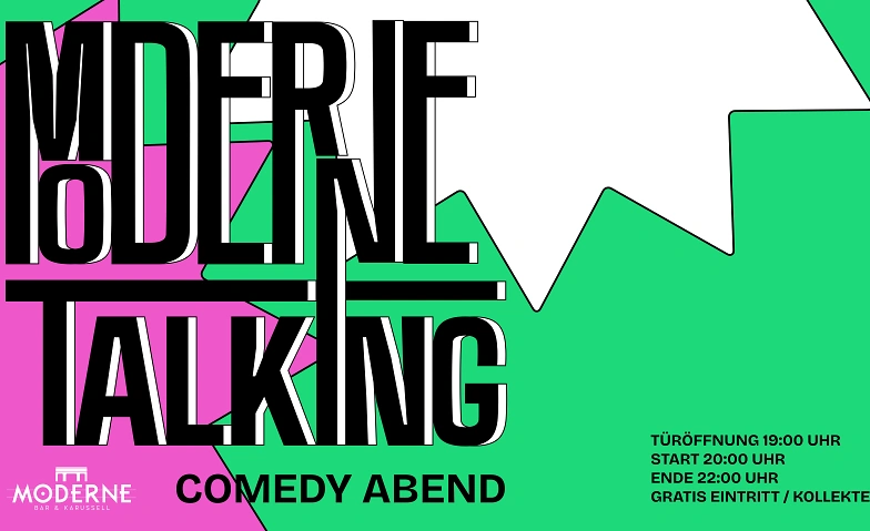 Moderne Talking (Comedy Night) Billets