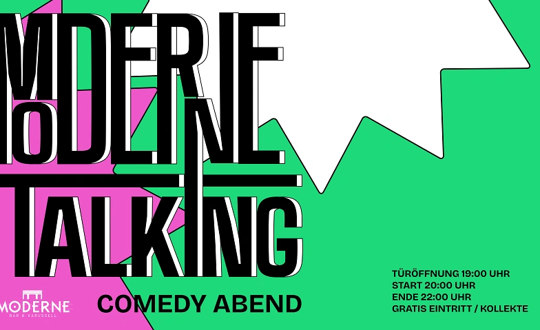 Moderne Talking (COMEDY NIGHT) Billets