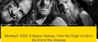 Event-Image for 'Erlebe Musik wie nie zuvor – Monkey3 live Planetarium Luzern'