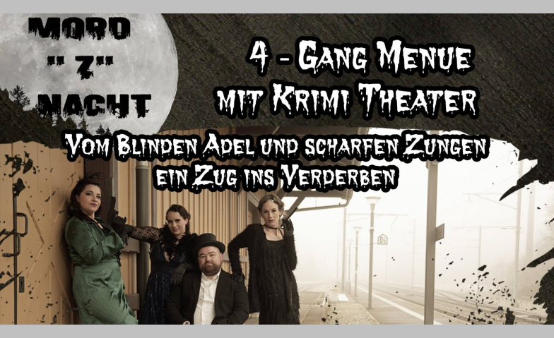 Event-Image for 'Mord'Z'Nacht - Krimitheater mit 4-Gang Menü'