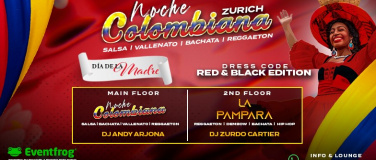Event-Image for 'NOCHE COLOMBIANA meets LA PAMPARA (Red & Black Edition)'