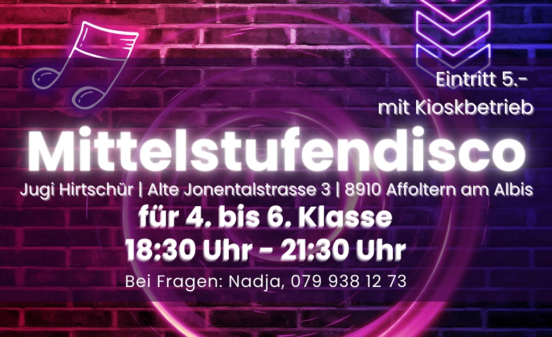 Event-Image for 'Mittelstufendisco'