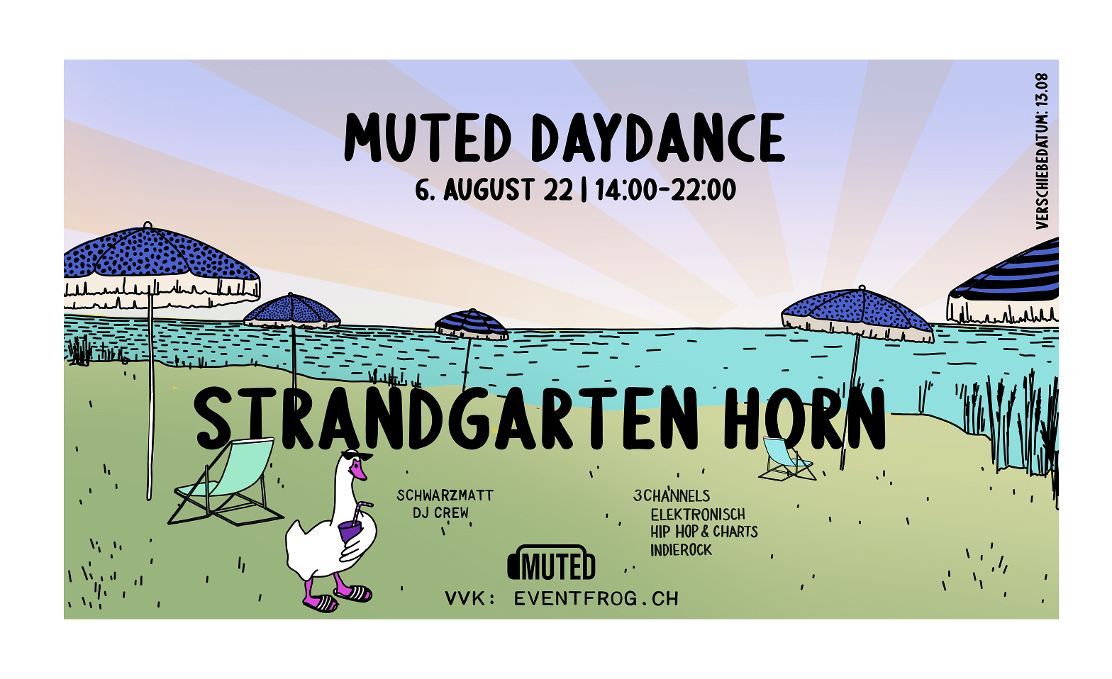 MUTED DAY DANCE Strandgarten Horn Party Party / Electro 06.08.2022