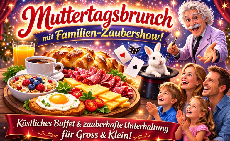 Muttertags-Brunch mit Familien-Show Dreamfactory Erlebniswelt & Eventlokal, Weierwiesstrasse 8, 9113 Degersheim Billets