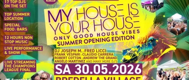 Event-Image for 'MY HOUSE IS YOUR HOUSE &ndash; Summer Opening DayDance Round 2'