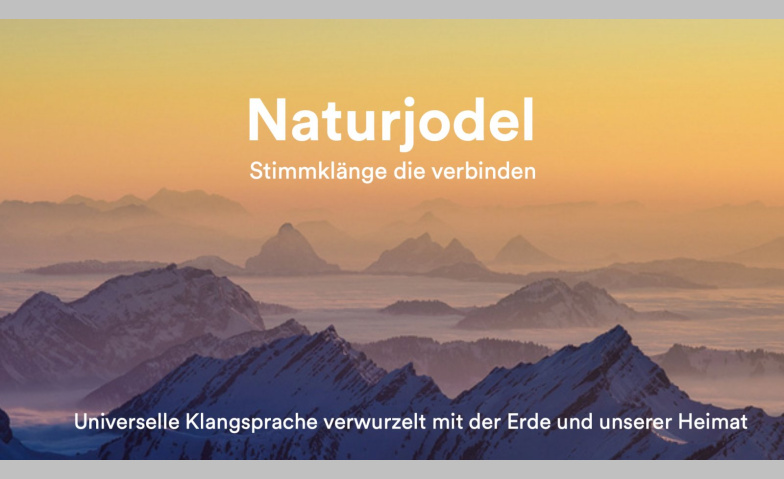 Event-Image for 'Naturjodel-Wochenendkurs'