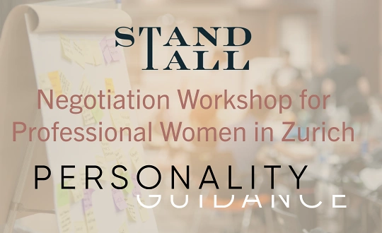 Logo de sponsoring de l'événement Stand Tall! Negotiation Workshop for Professional Women