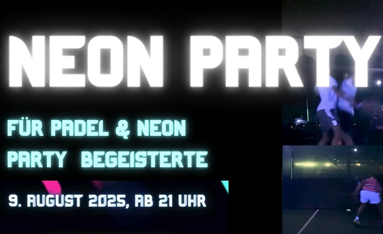Neon Padel Night Tickets