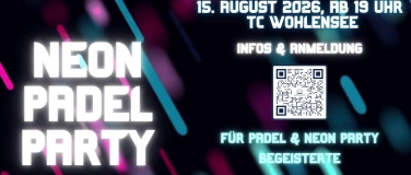 Event-Image for 'Neon Padel Night - mit Sonus In Homine'