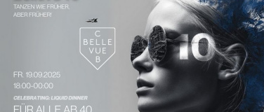 Event-Image for 'bellevÜ40 - WIE FRÜHER UND FRÜHER @ CLUB BELLEVUE 19.09.25'