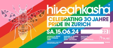 Event-Image for 'HIVEAHKASHA! 30 Jahre Zurich Pride'