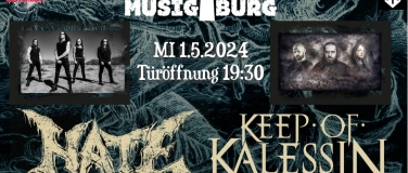 Event-Image for 'Keep of Kalessin & Hate'