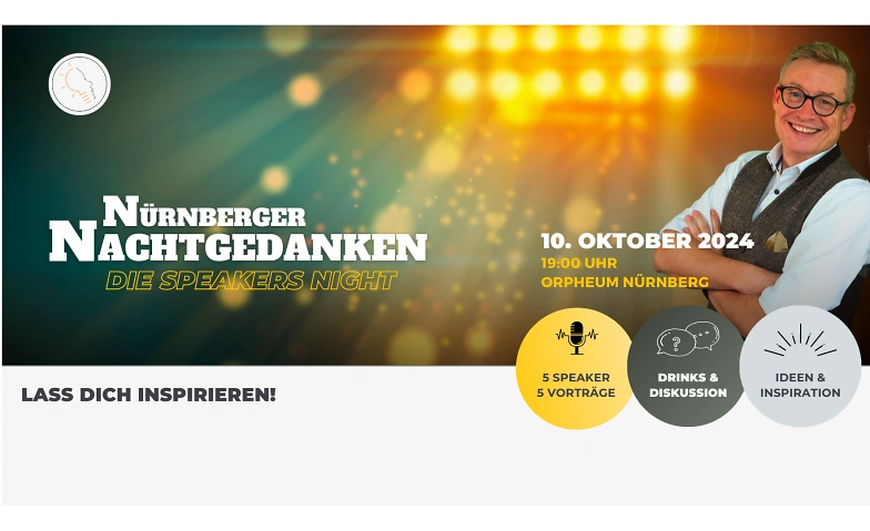 Nürnberger Nachtgedanken - Die Speakers Night Orpheum, Johannisstraße 32A, 90419 Nürnberg Billets
