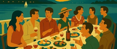 Event-Image for 'Notte veneziana auf der Veranda der Fischerstube'