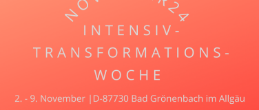 Event-Image for 'Online: Intensiv Transformations Woche (03.11)'