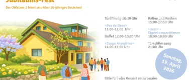 Event-Image for 'Einladung Jubil&auml;ums-Fest 2026'