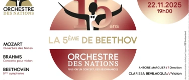 Event-Image for 'Premier Concert 15 ANS de l’Orchestre des Nations'