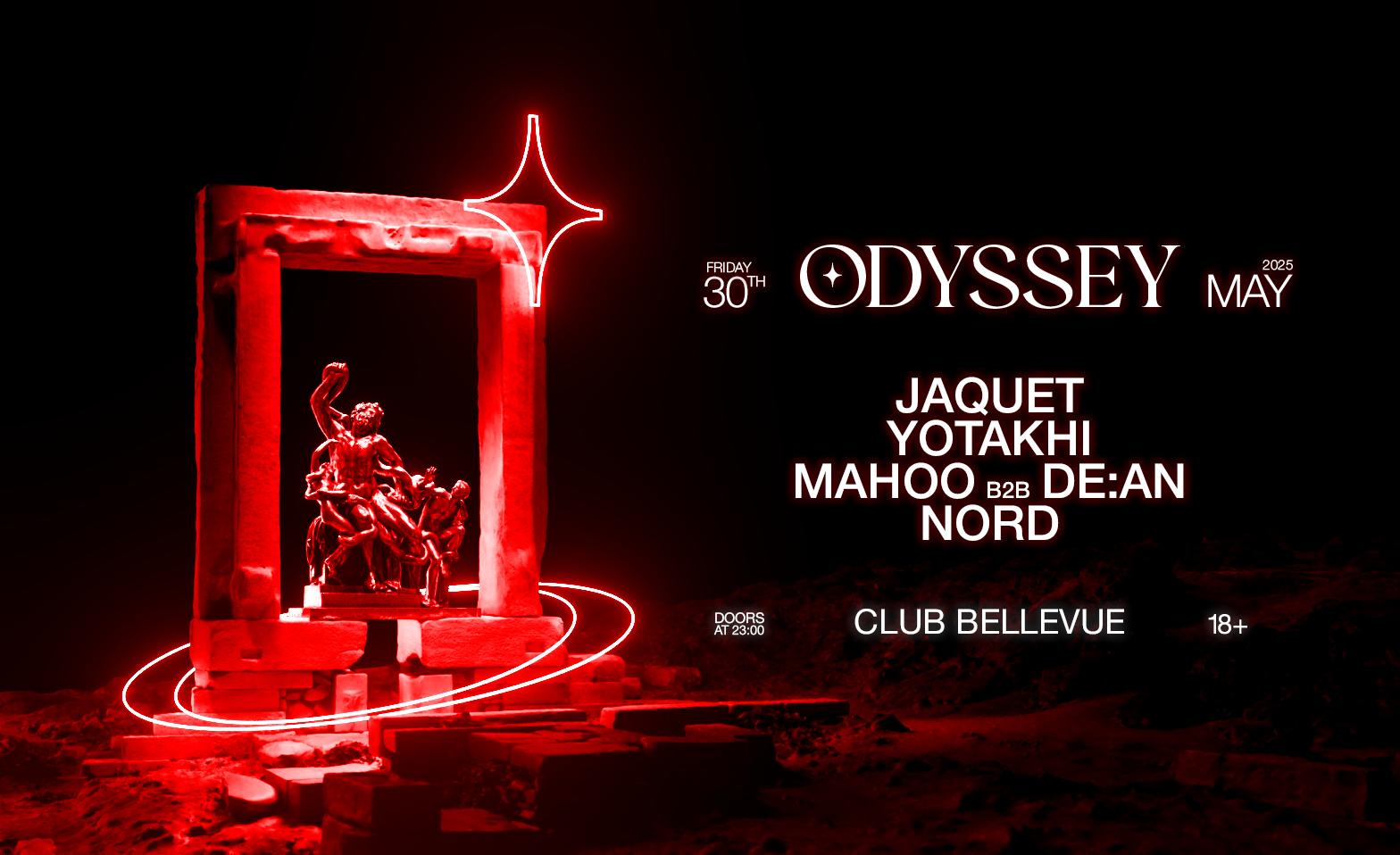 ODYSSEY Club Bellevue, Zürich Tickets