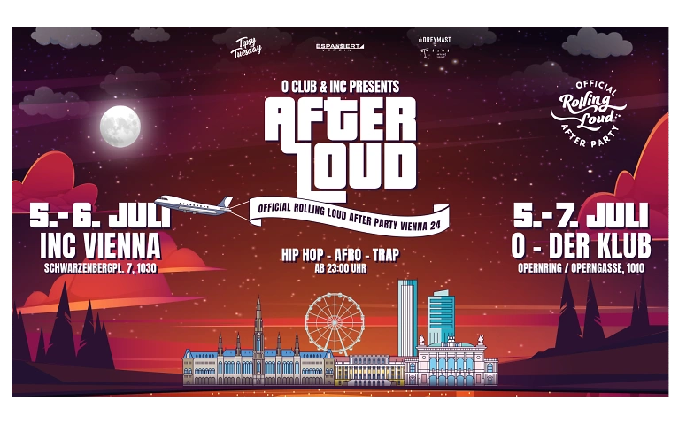 After Loud - Official Rolling Loud After Party Vienna 24 ${singleEventLocation} Tickets