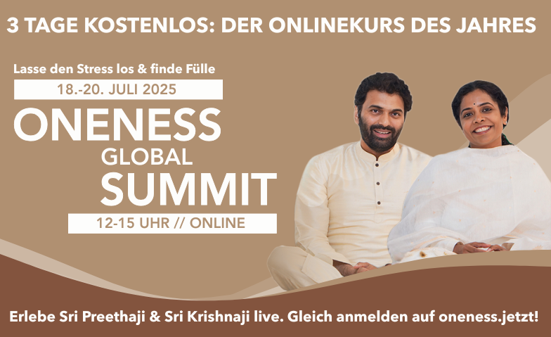 Oneness Global Summit 2025 - kostenloser 3-Tage-Onlinekurs Billets