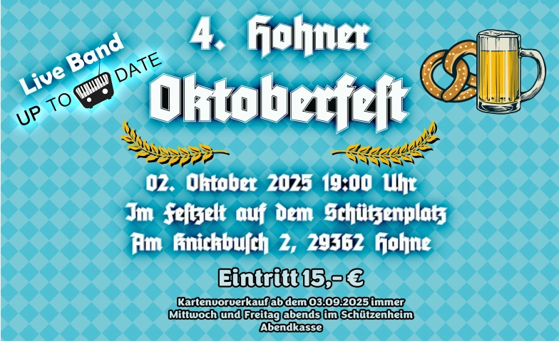 Oktoberfest Schützengilde Hohne, Am Knickbusch 2, 29362 Hohne Tickets