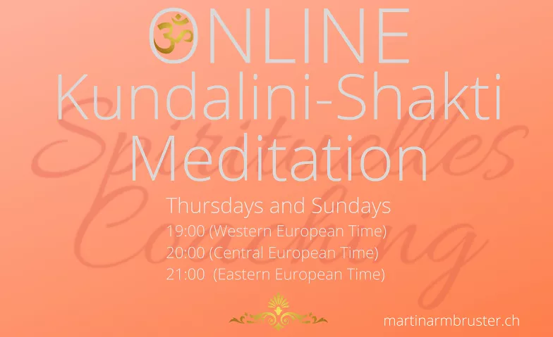 ONLINE Kundalini-Shakti Meditation (Shaktipat) Online-Event Billets