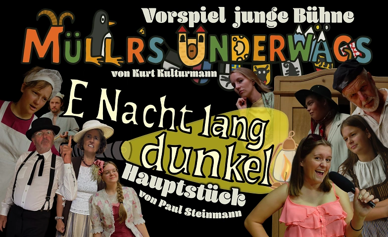 M&uuml;llers underw&auml;gs &amp; E Nacht lang dunkel Tickets