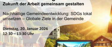 Event-Image for 'ONLINE: Wissen am Mittag - Nachhaltige Gemeindeentwicklung -'