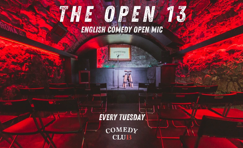 Event-Image for 'The Open 13 - English Comedy Open Mic'