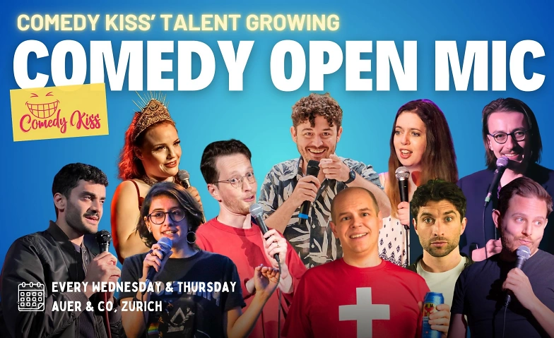 Event-Image for 'Thursday Open Mic Comedy, Zurich'