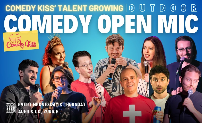 Wednesday Outdoor Open Mic Comedy, Zurich Billets