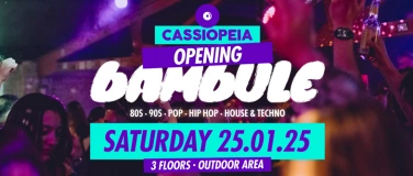 Event-Image for 'Opening Bambule (80s, 90s, Pop, Hip Hop, House & Techno)'