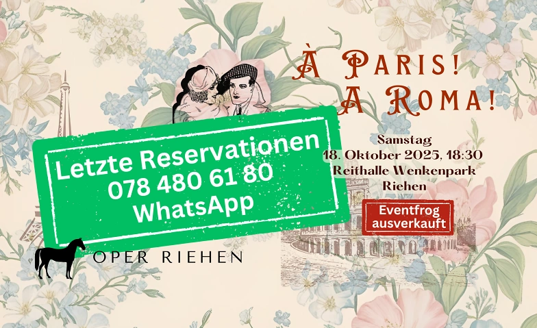 Event-Image for 'À Paris! A Roma! - ein Opernkonzert vom Feinsten'