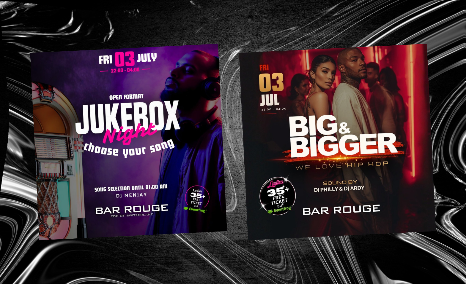 JUKEBOX x Big&Bigger Bar Rouge - Rooftop Bar & Club, Basel Tickets