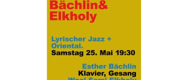 Event-Image for 'Bächlin&Elkholy'