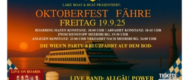 Event-Image for 'Die Oktoberfest-Fähre auf dem Bodensee'