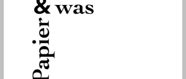 Event-Image for 'Papier&Was'