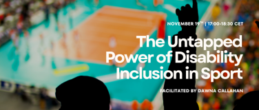 Event-Image for 'The Untapped Power of Disability Inclusion in Sport'