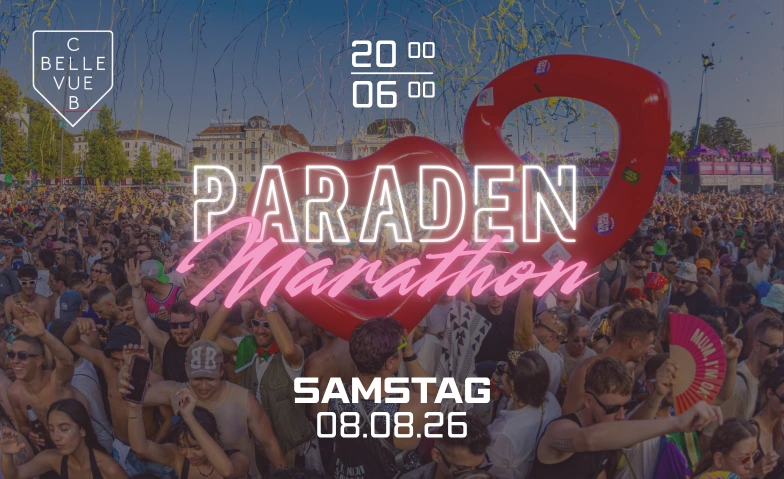 PARADEN MARATHON Club Bellevue, Freieckgasse 9, 8001 Z&uuml;rich Tickets