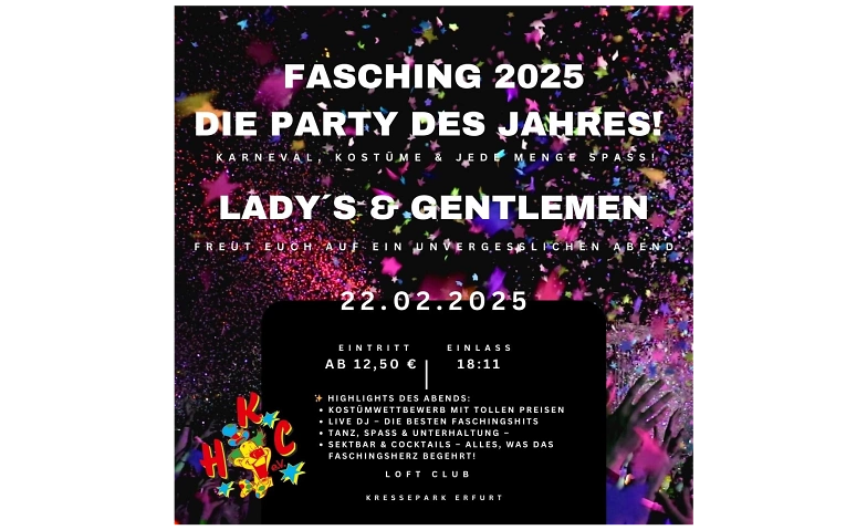 Hochheimer Fasching 2025 ${singleEventLocation} Billets