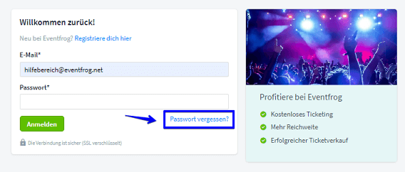 Passwort vergessen I