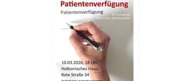 Event-Image for 'Vorsorgevollmacht &Patientenverf&uuml;gung'