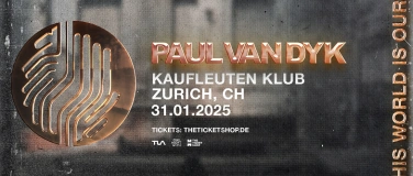 Event-Image for 'Paul van Dyk'