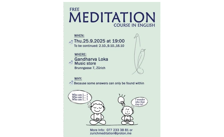 Event-Image for 'Free Meditation Course in English'