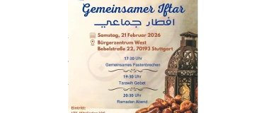 Event-Image for 'Gemeinsamer Iftar - لمة و سهرة رمضانية in Stuttgart'